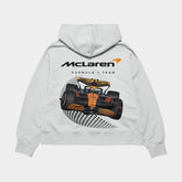Mclaren F1 White Oversized Hoodie